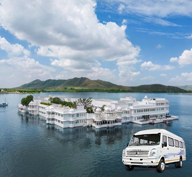 Jaipur to Udaipur Tempo Traveller