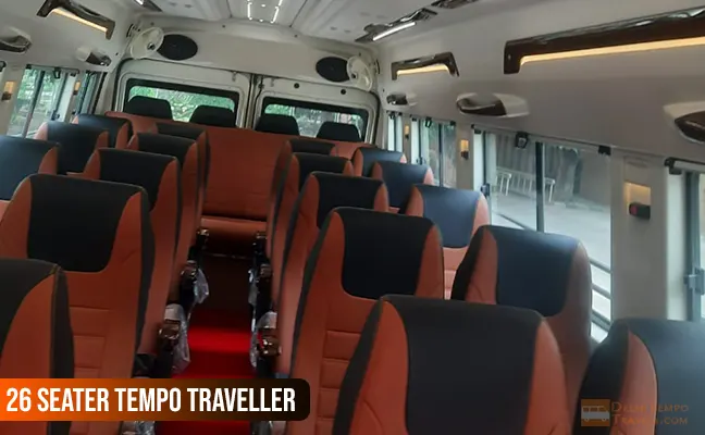 26 Seater Tempo Traveller