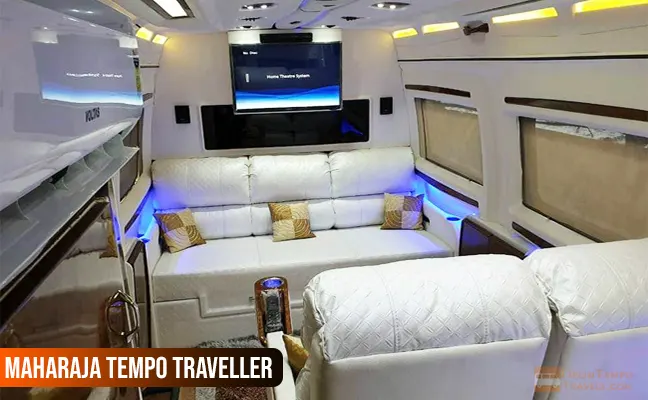 Maharaja Tempo Traveller Rent in Delhi